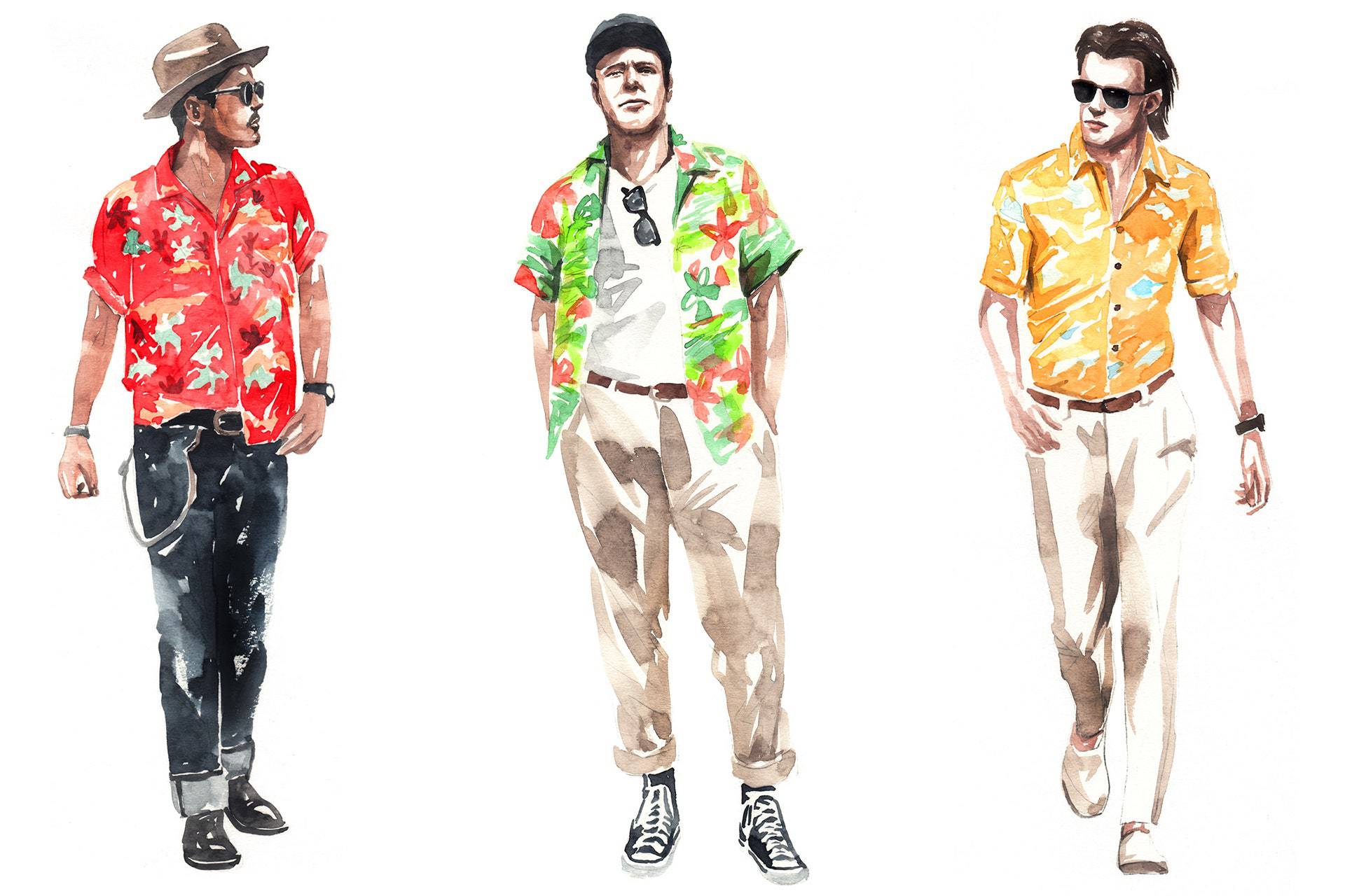 How to wear a Hawaiian shirt | British GQ | British GQ